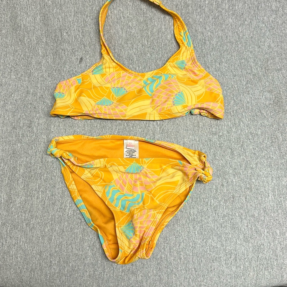 Girls two piece swimsuit.